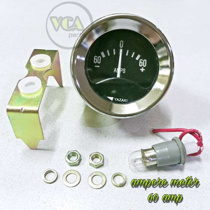 AMPRE METER DC/AMPERE CAS MOBIL UNIVERSAL 60 AMP best