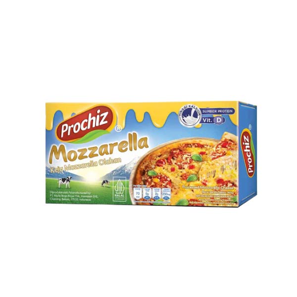 

PROCHIZ CHEESE MOZARELLA 160 GR - KEJU