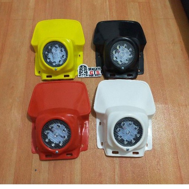Headlamp Lampu Depan Jadul Vintage Trail Klasik Led Elba