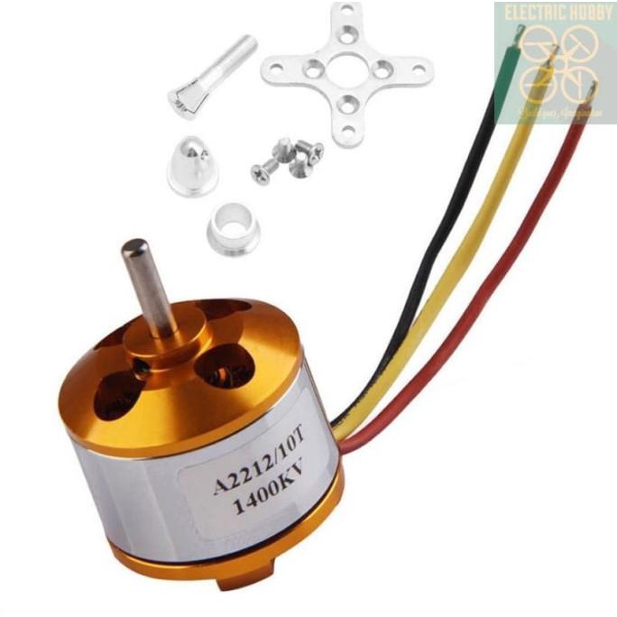 Brushless Motor A2212 / 2212 - 1400kv Rc pesawat, Rc Plane, Airplane