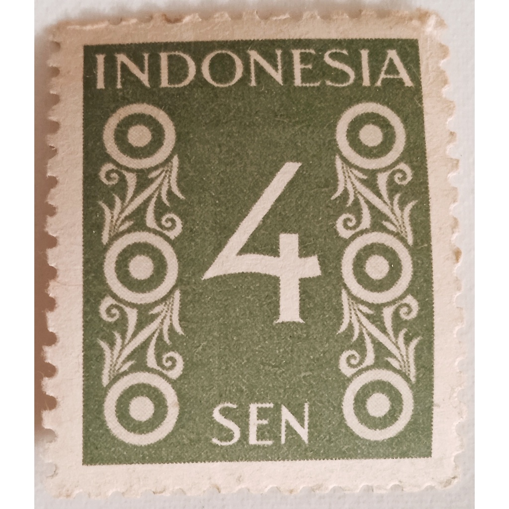

Perangko Indonesia Tahun 1949 4 Sen