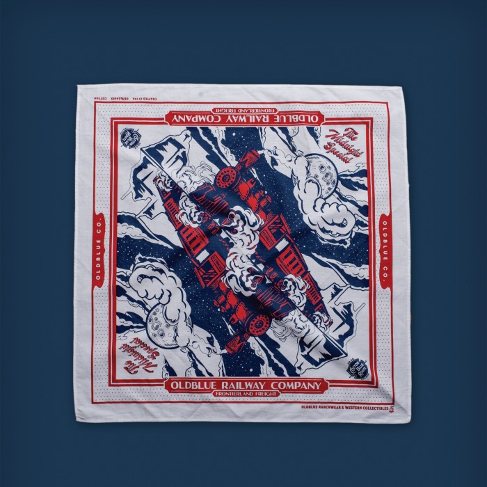 Oldblue Bandana - The Railway Co.