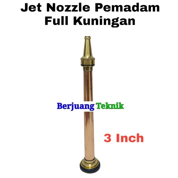 3 Inch Jet Nozzle Sprayer Pemadam Kebakaran Kuningan