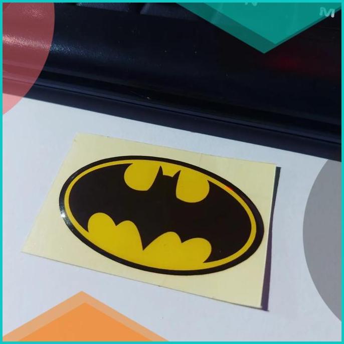 

Sticker Timbul Resin BATMAN Logo Stiker Lentur 3D Kecil Satuan 20JVLZ