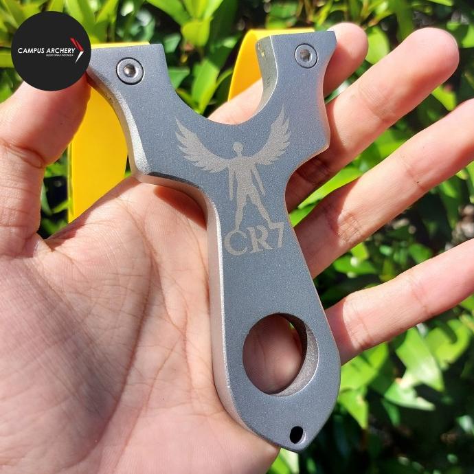 Ketapel CR7 Stainless Steel Power Full Slingshot OTT