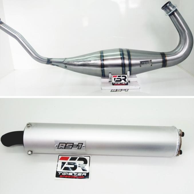 knalpot Rs1 Ninja R/RR perut 44 cobra kompetisi Rs1 original