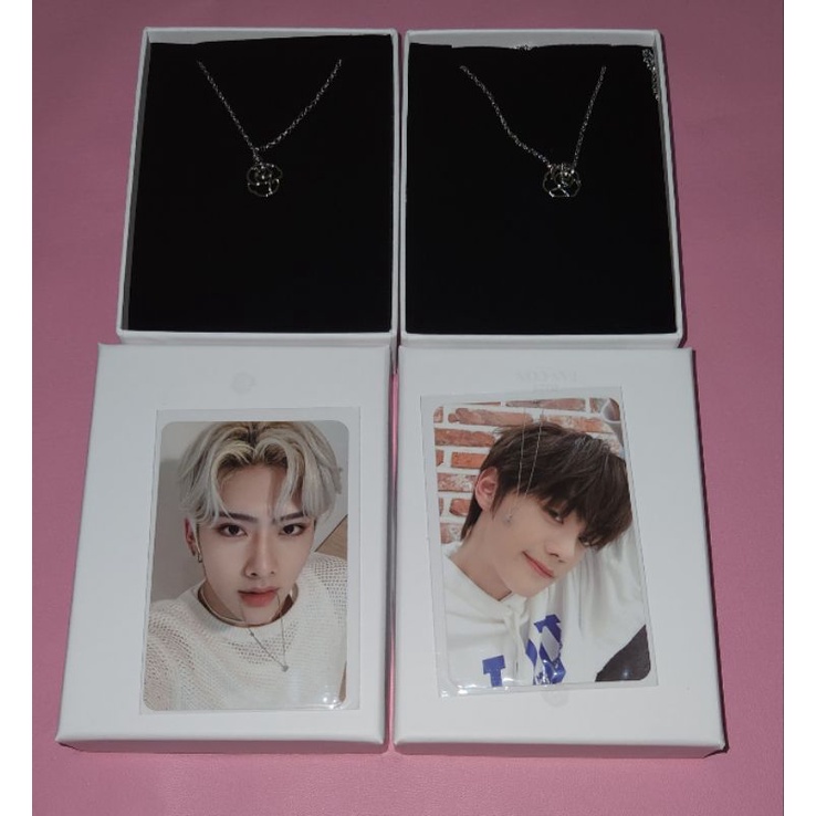 [READY STOCK] NECKLACE PC ZB1 ZEROBASEONE FANCON MD IN SEOUL RICKY GYUVIN