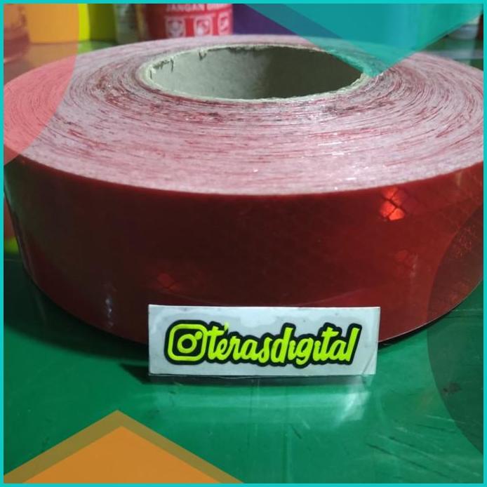 

Sticker 3M Reflective tape EGP scotlite truk bus dll MERAH meteran 20
