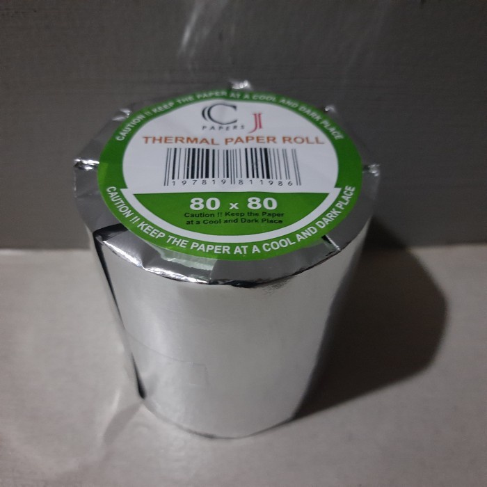 

Promo Kertas Kasir/Parkir Roll, Kertas Thermal Roll 80X80