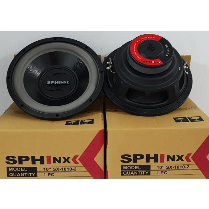 Speaker 10"Sphinx Sx 1010 - 2 Kualitas Premium