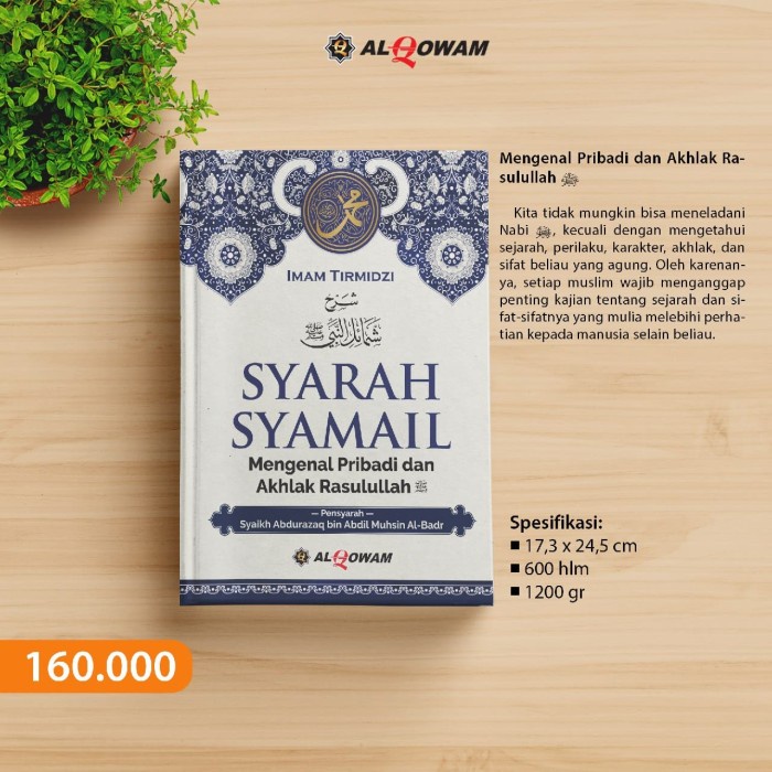 

sale Syarah Syamail Al Qowam Mengenal Pribadi Dan Akhlak Nabi Muhammad Termurah