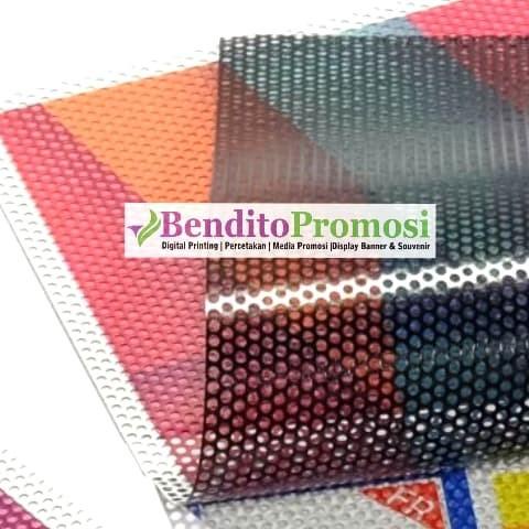 Sticker Oneway Vision | Sticker Kaca Mobil | Sticker Kaca | Branding