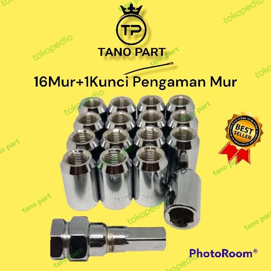 Mur Roda Seneka Racing Baut Lugnut Mobil Nissan Juke Livina Bahan Baja