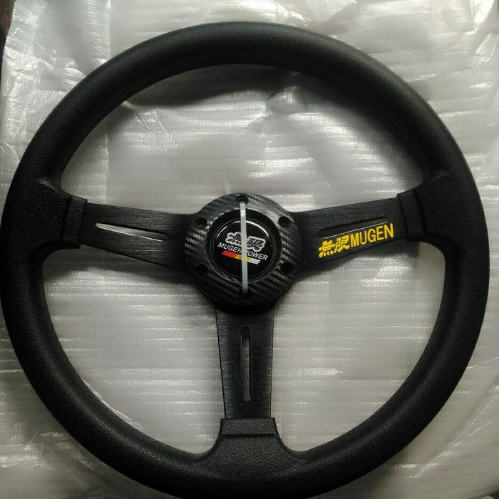 For Sale Stir Sport Racing Mugen Ukuran 14 Inchi Setir Mobil Ori