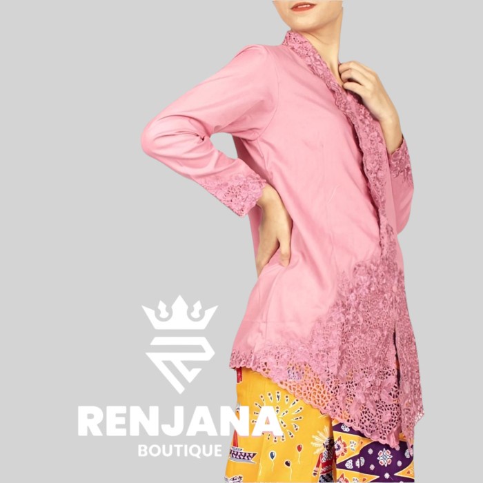 ATASAN KEBAYA ENCIM BORDIR POLOS