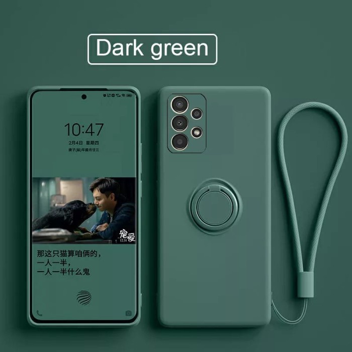 SAMSUNG GALAXY A73 5G CASE ORI SOFCASE RING COVER CASING A 73