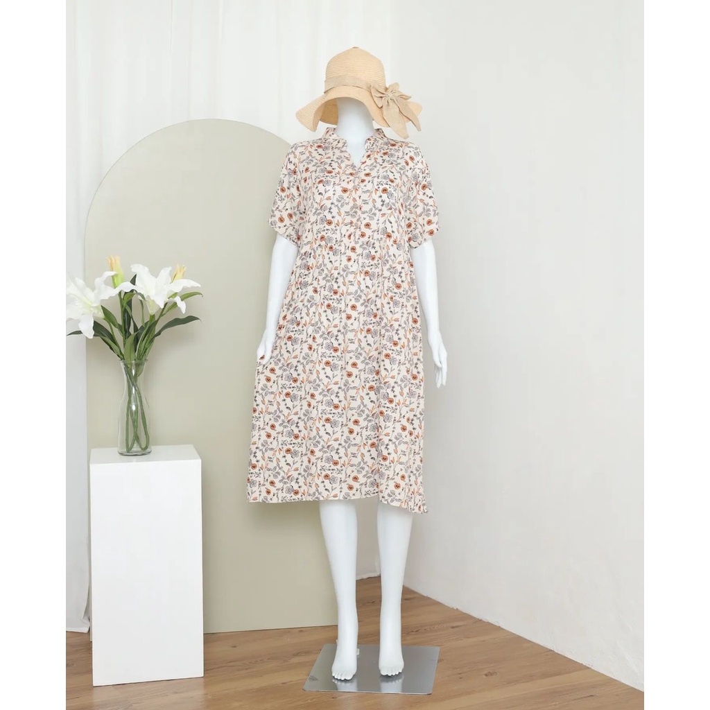 [LIMITED] BEST PRODUCT Daster Busui JUMBO LD 120 - LD 140 Panjang Baju Harian Wanita Home Dress Midi