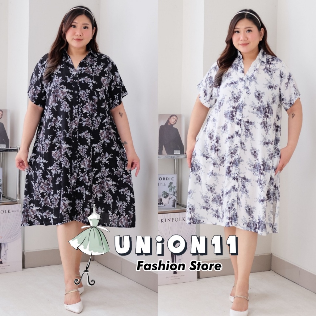Dress Jumbo Wanita Terbaru 2023 Korean Style Pesta Xxxl Ld 130 120 Pakaian Natal Homedress Cantik Ga