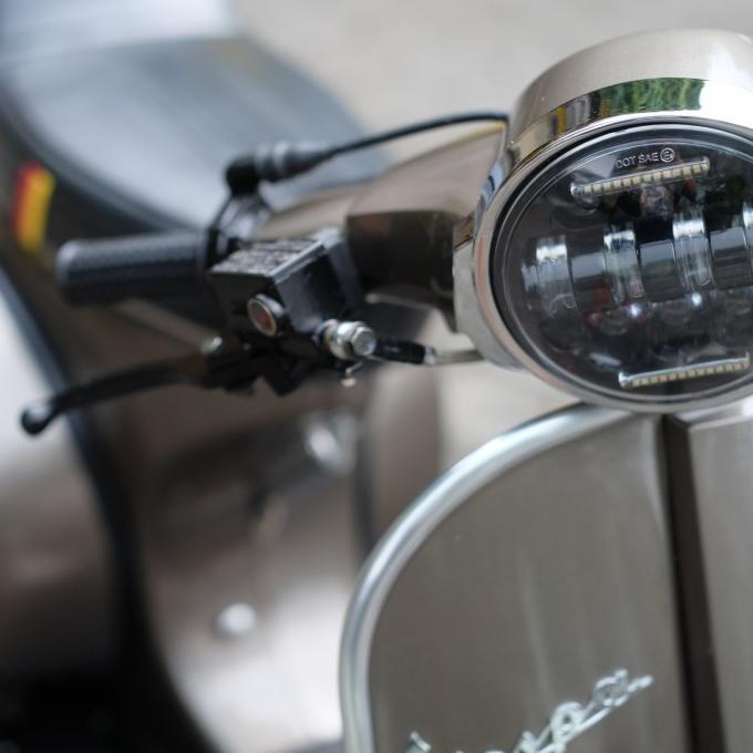 Headlamp Daymaker 12 LED Vespa NPX newpx sprint bagol vespa Primavera