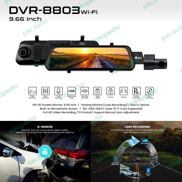 Promo Tv Kamera Spion Mtech Dvr-8803