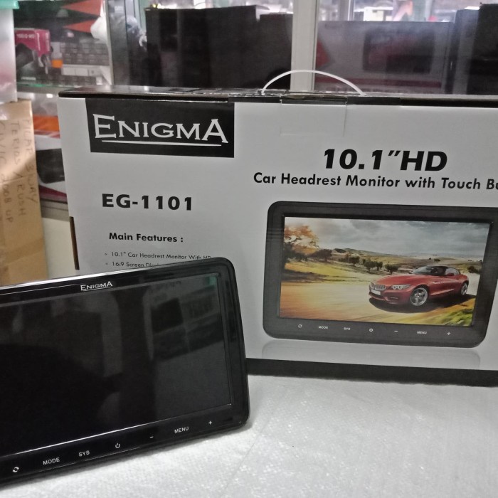 Clip On Monitor - Clip On Headrest 10.1 Inch - Headrest Clip On Eg1101 Promo Terbaru