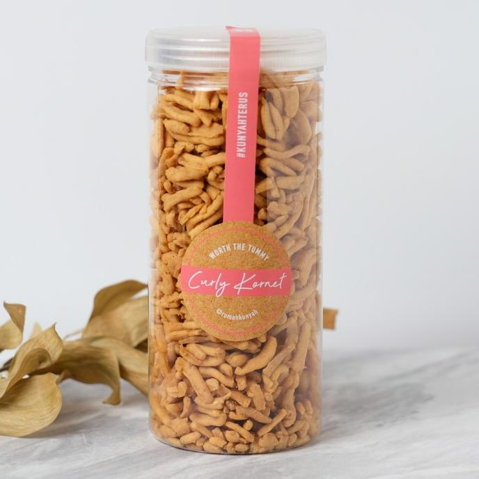 

Kripik Keju garing dan gurih curly chips
