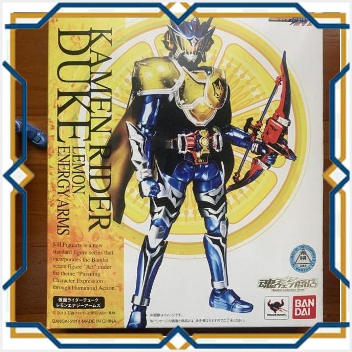 [aug] shf kamen rider duke lemon energy arms bandai