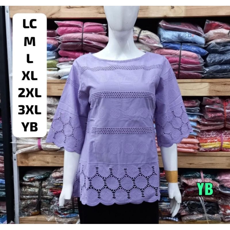 STYLISH MODERN Blus Katun Bolong BANGKOK