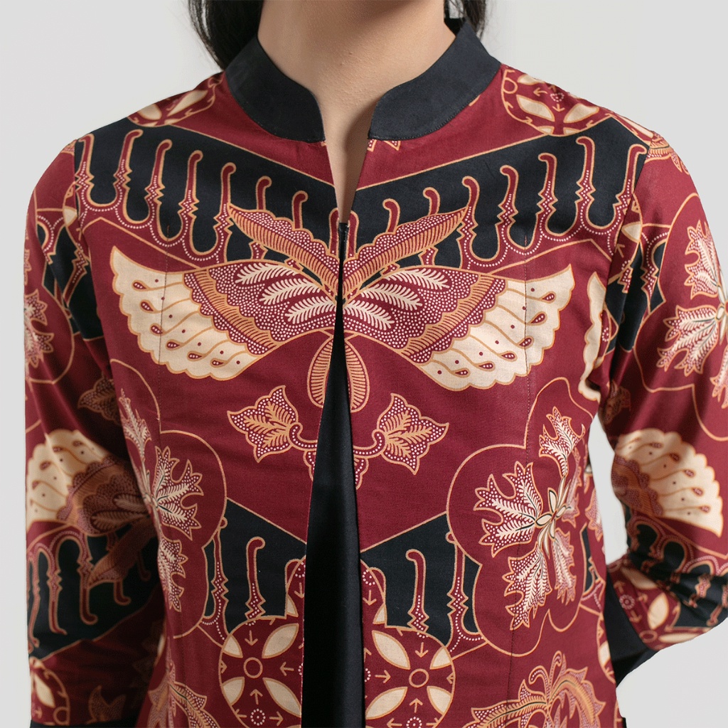 STYLISH MODERN Hadinata Batik Wanita Blouse Amanda Arief
