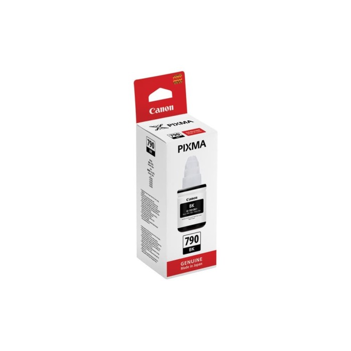 

Baru Canon Tinta Botol Gi790 Black / Tinta Refill Gi 790 Hitam Original Hemat