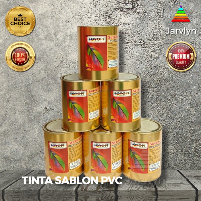 

Sarila Tinta Sablon Pvc Vinyl Kulit Toyopi Basis Minyak Solvent Base Oilbase