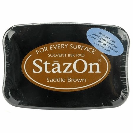 

Baru Staz On Solvent Ink Pad Saddle Brown Best Quality