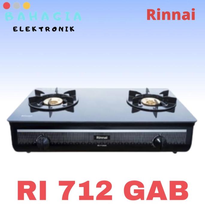 Kompor Gas Rinnai RI 712GA(B) RI 712 GA