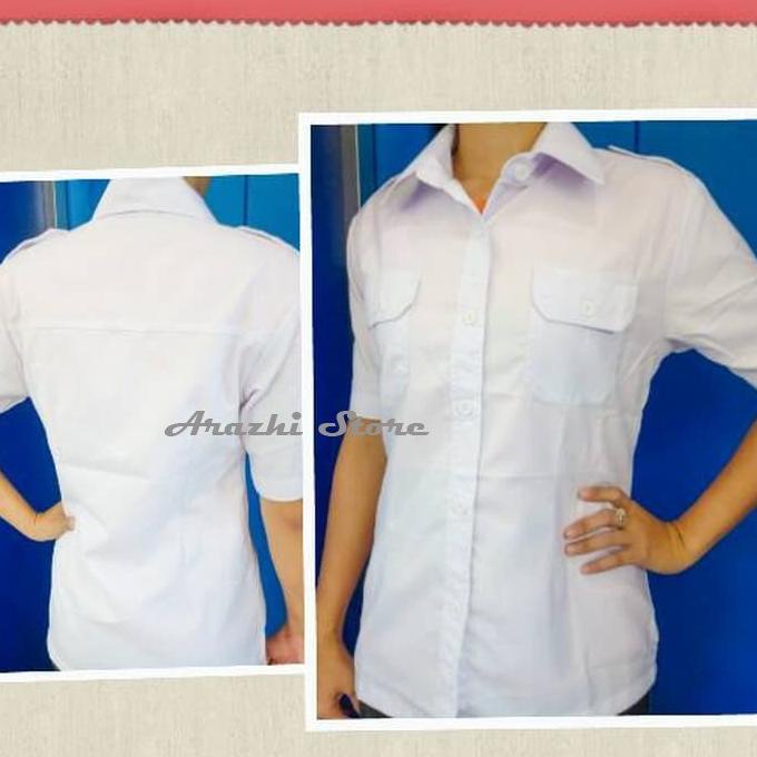 Seragam Putih PNS Kemeja Putih Wanita PDH Putih Baju PDL PNS Baju