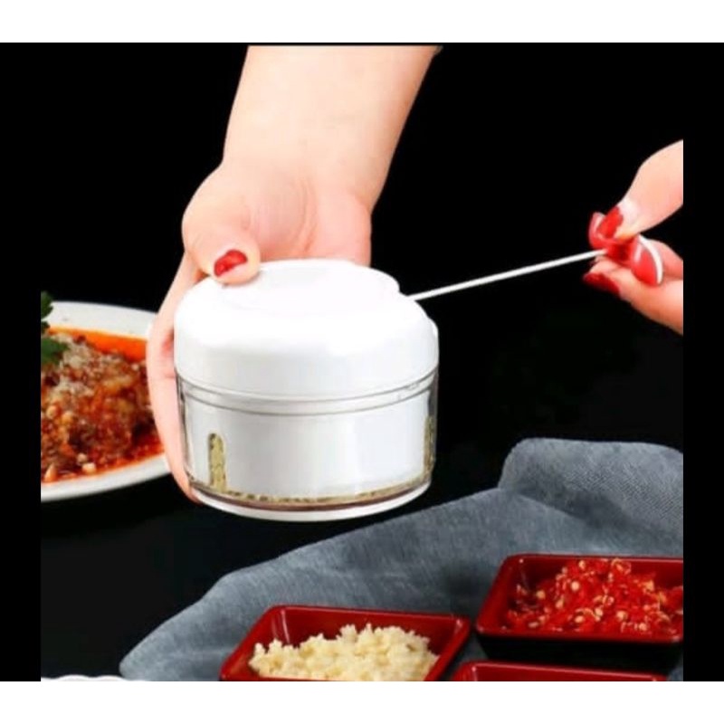 Chopper Mini Manual Speedy Blender Tarik Manual Penggiling Daging
