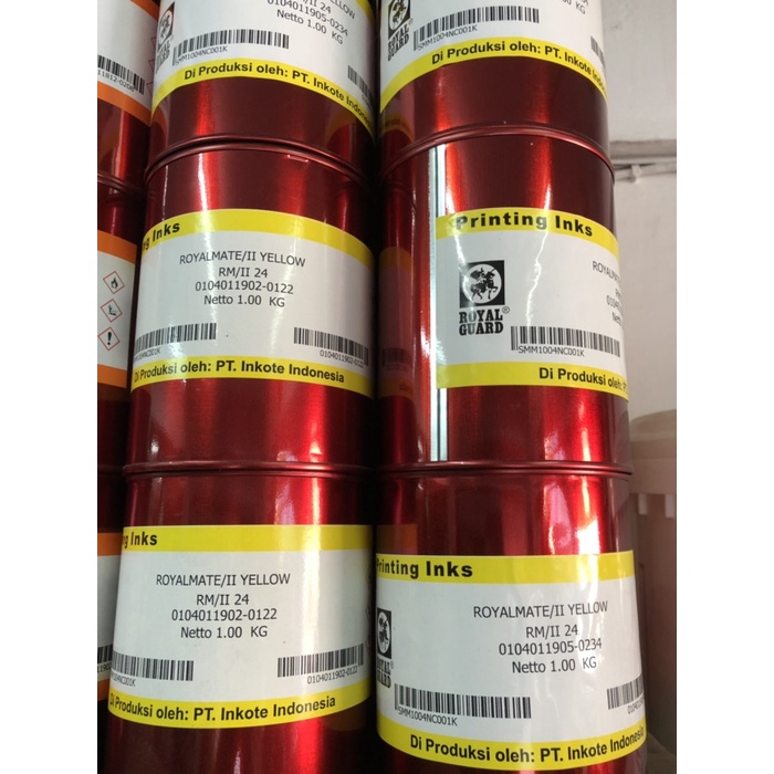 

Baru Cat Printing Sablon Royalmate Rm 24 Yellow Kuning Standard Ready Stock
