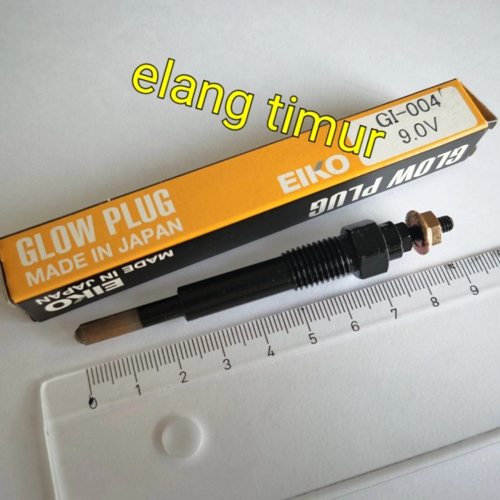 Busi Pemanas Glow Plug Isuzu C-190 Original Japan Eiko Gi-004 9 Volt Kode Hm361