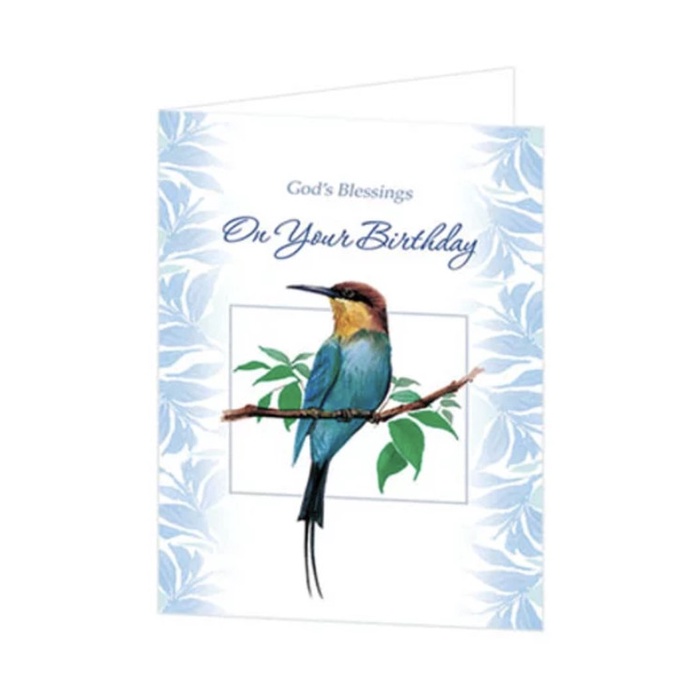 

Kartu Ucapan - On Your Birthday Burung Biru Selamat Ulang Tahun