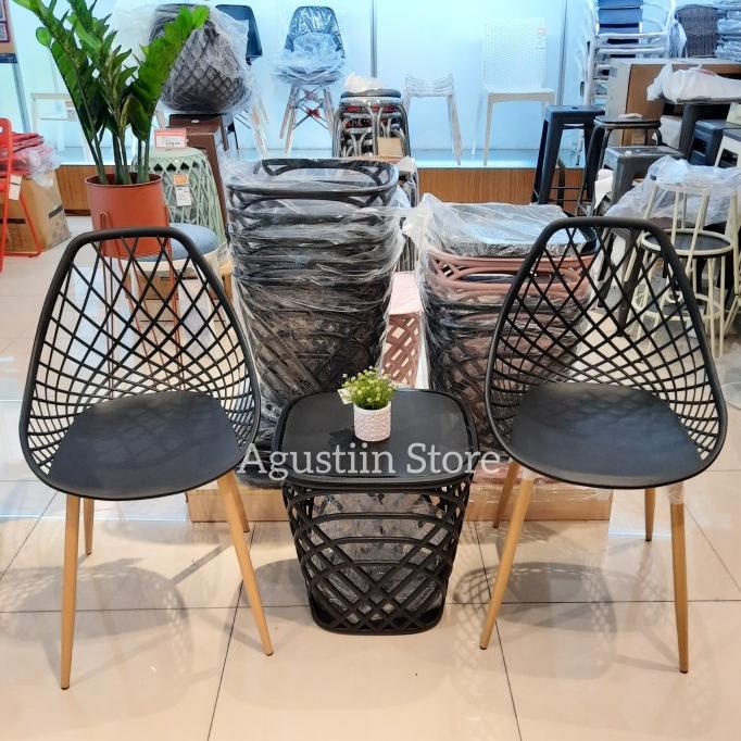 informa set kursi & meja teras minimalis
