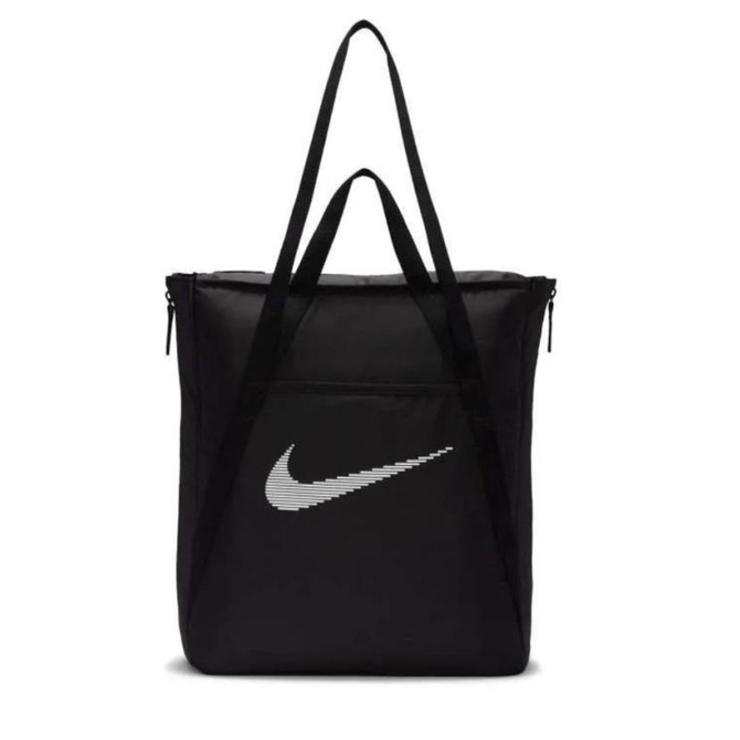 (100% ORIGINAL) Nike Gym Tote Shoulder Bag Black Carry Hand Swoosh