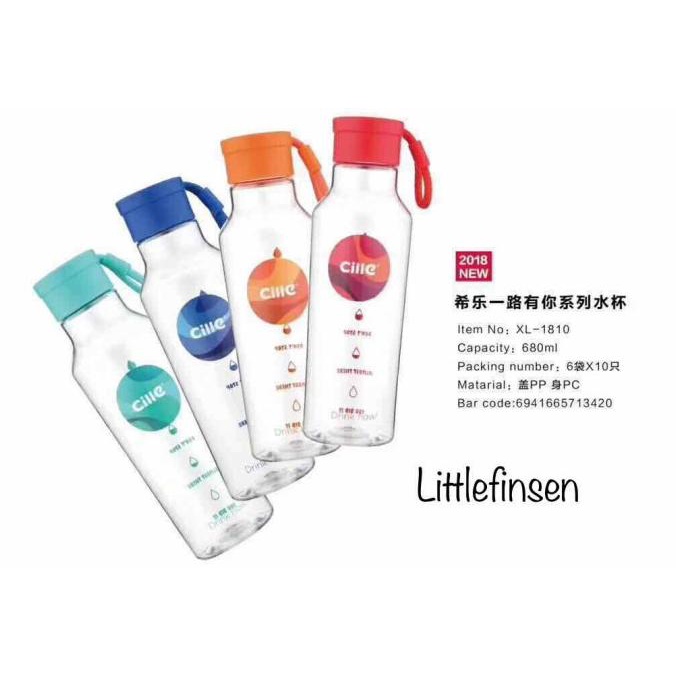 New Water Bottle/Botol Minum/Cille 1810 Berkualitas