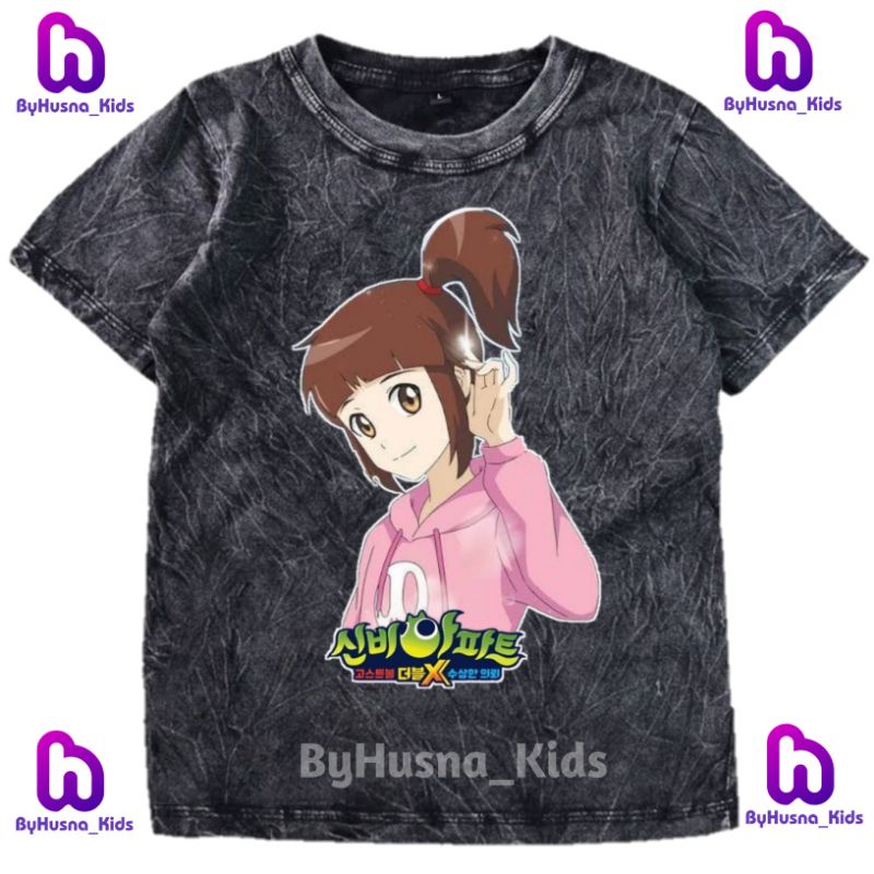 KAOS WASHED ANAK BAJU ANAK HARI KOO SHINBI HOUSE