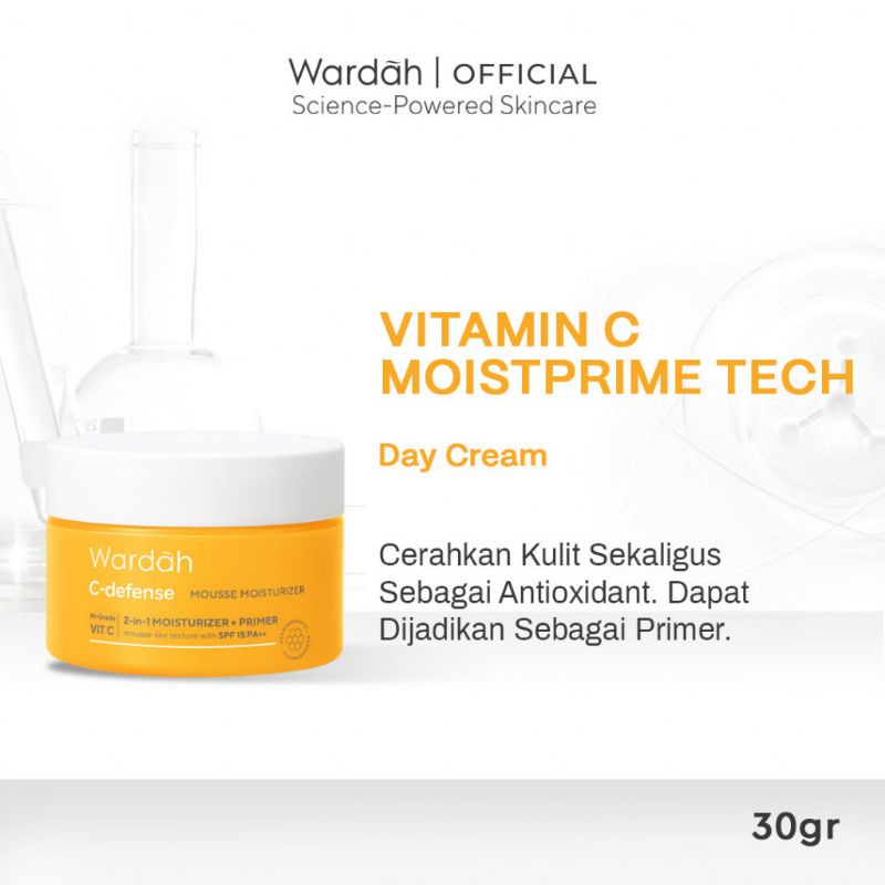 Wardah C-Defense Mousse Moisturizer