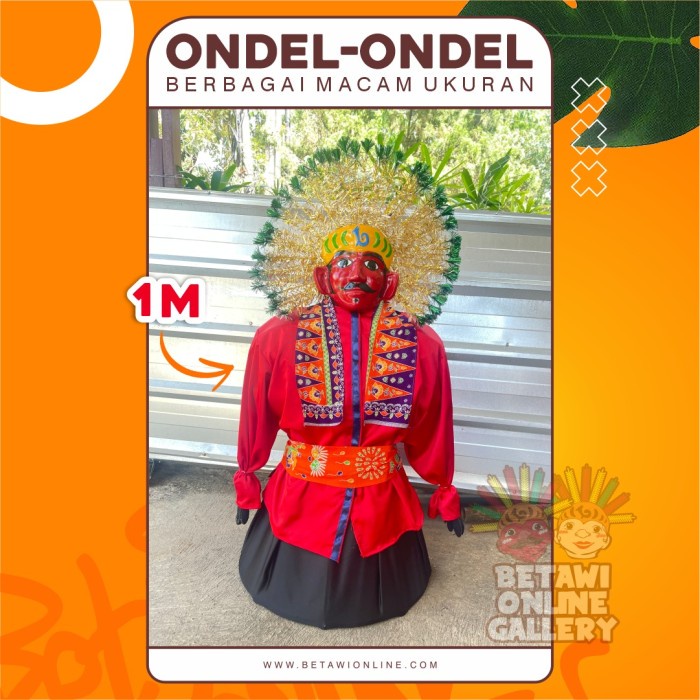 Ondel-Ondel 1 Meter Ready