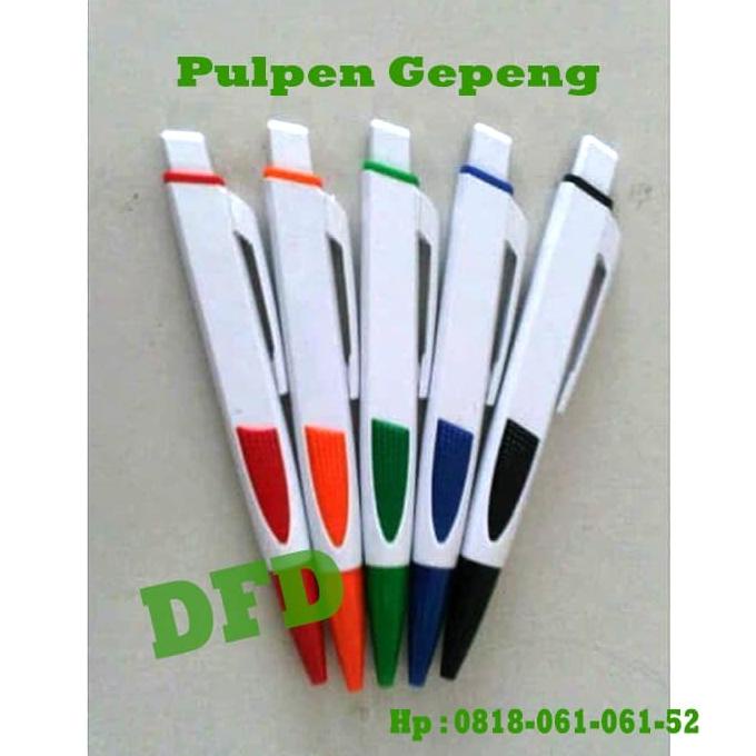 

Big Sale Pulpen Promosi / Pulpen Gepeng New ( Kode : 2Tp029 ) Limited Edition