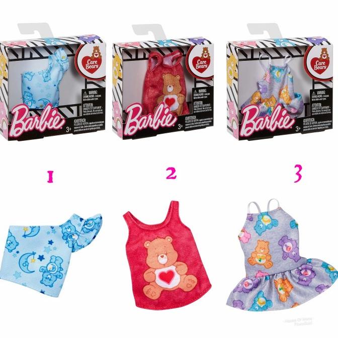 New Sale Barbie Care Bears Clothes Original - Baju Boneka Barbie Baju Barbie Original