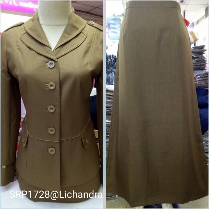 seragam pemda pns model baru blazer lichandra original seragam guru