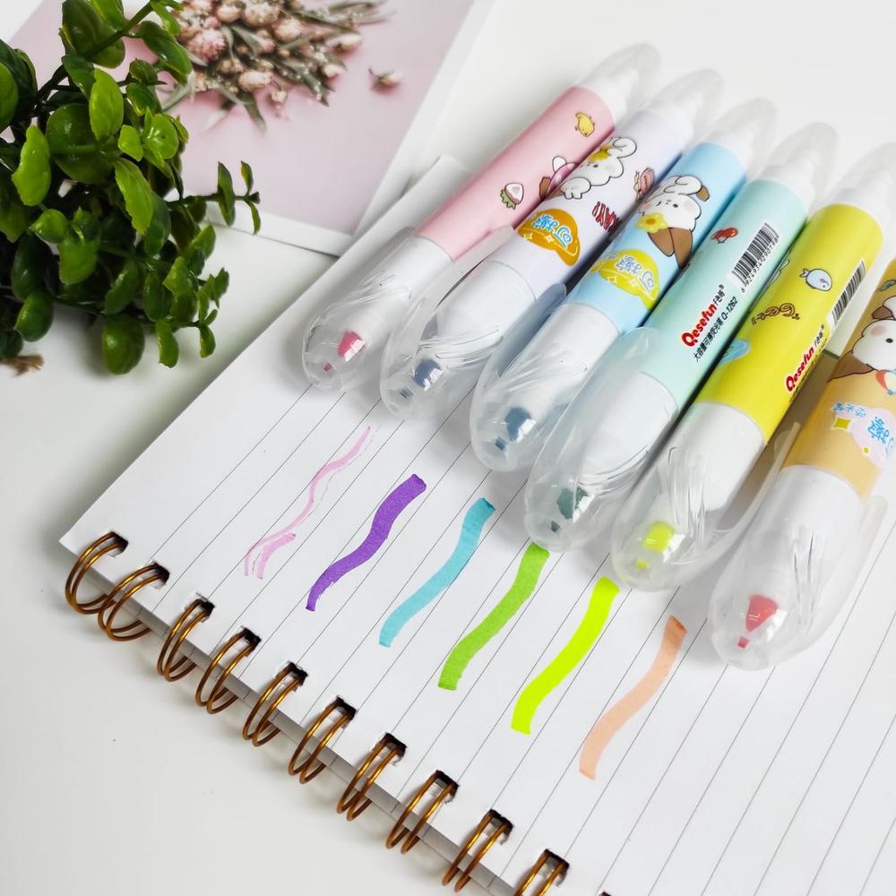 

Promo - HIGHLIGHTER QESEFUN GAMBAR KELINCI ERASEABLE 1 BOX ISI 6 PCS BISA DIHAPUS ALAT TULIS UNIK SPIDOL WARNA STABILO ..