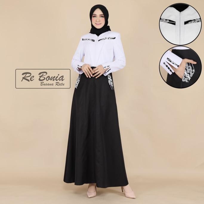 gamis dinas hitam putih seragam dinas hitam putih seragam Pemda ASN