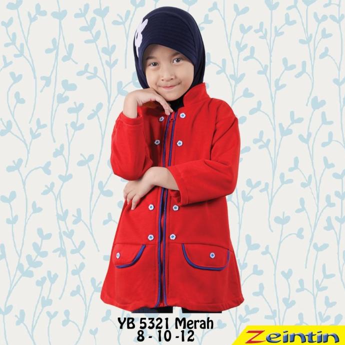 Zeintin - Jaket Anak Perempuan Hoodie Jaket Anak Terbaru Sweater YB